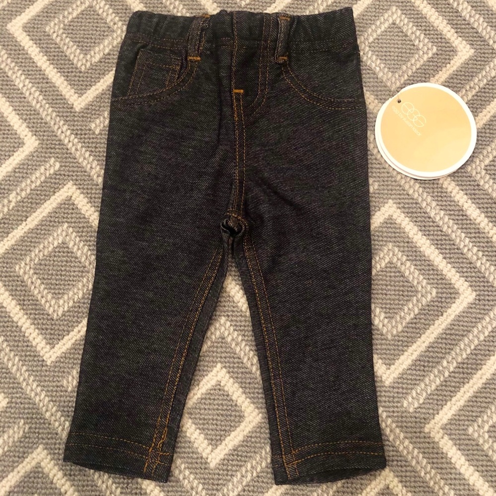 EGG baby denim jeggings NWT